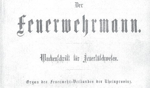 Der Feuerwehrmann 1896