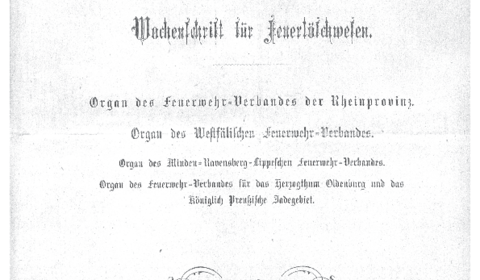 Der Feuerwehrmann 1896