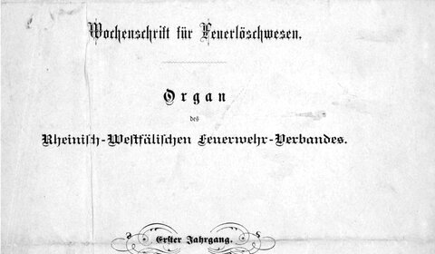 Der Feuerwehrmann 1883 