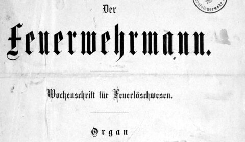 Der Feuerwehrmann 1883 