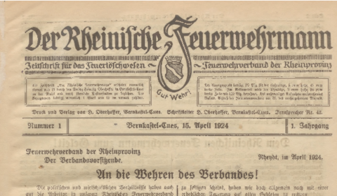 Der Rheinische Feuerwehrmann 1924
