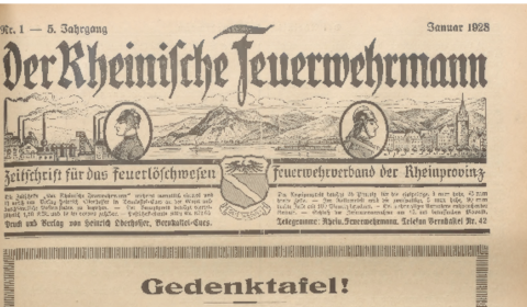 Der Rheinische Feuerwehrmann 1928