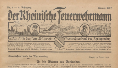 Der Rheinische Feuerwehrmann 1927