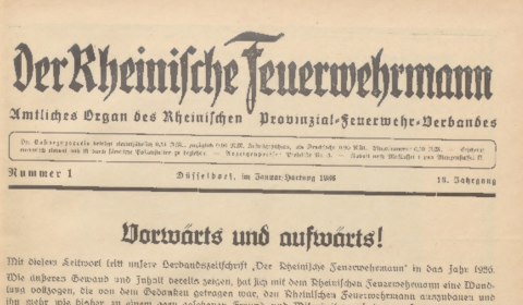 Der Rheinische Feuerwehrmann 1936
