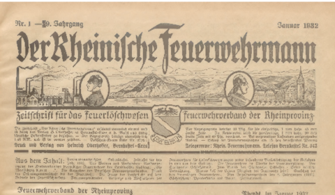 Der Rheinische Feuerwehrmann 1932