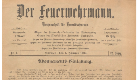 Der Feuerwehrmann 1904