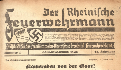 Der Rheinische Feuerwehrmann 1935