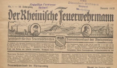 Der Rheinische Feuerwehrmann 1933
