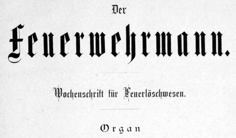 Der Feuerwehrmann 1885