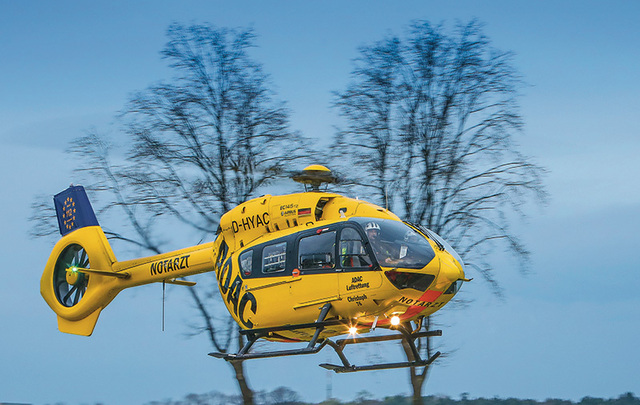 SINKENDE EINSATZZAHLEN FÜR RETTUNGSHUBSCHRAUBER IN NRW
